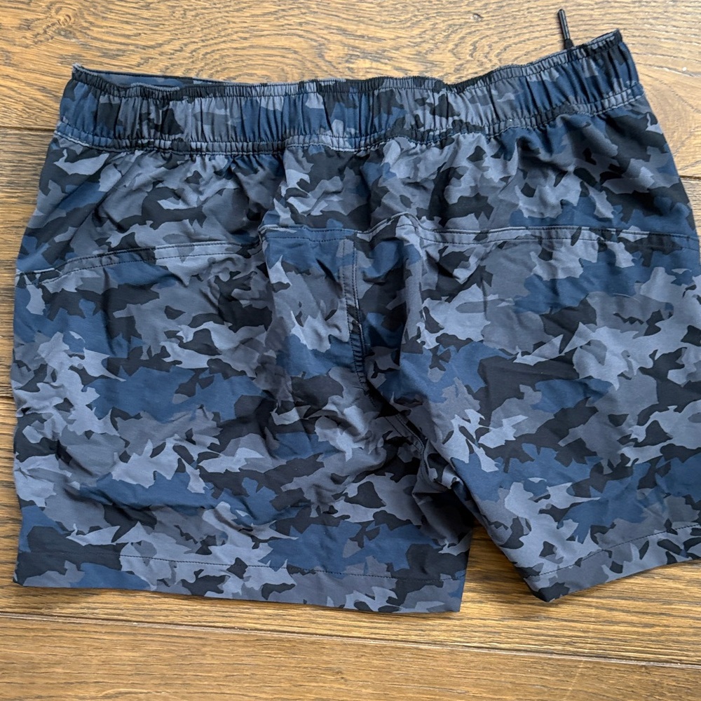 Humankind Gray and Black Patterned Shorts - Picture 4 of 5